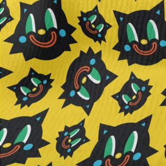 Weird Smile Halloween Cat Terry