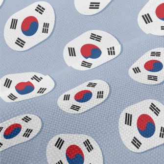 South Korea Flag Banner Performance Linen