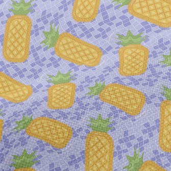 Pineapple Shaped Swimming Mat Performance Linen