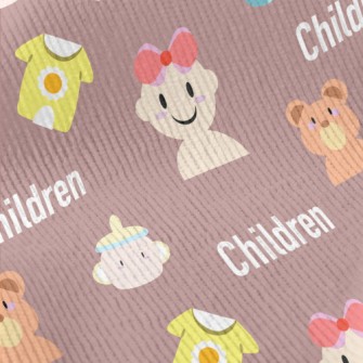 Cartoon Baby Diapers Standard Corduroy