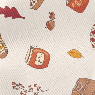 Autumn Sweater Socks Standard Corduroy