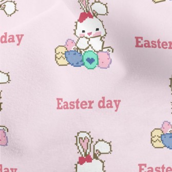 Cute Easter Bunny Micro Fleece