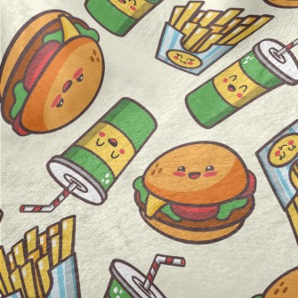 Drinks Burgers French Fries Minky