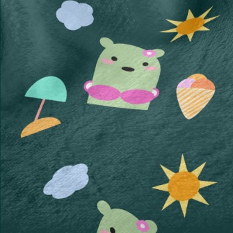 Bikini Cute Bear Minky