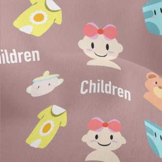 Cartoon Baby Diapers Lightweight Performance Linen