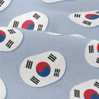 South Korea Flag Banner Modern Jersey