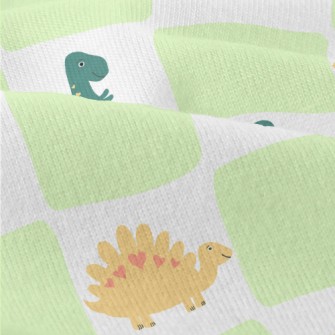 Dinosaur Checkerboard Modern Jersey