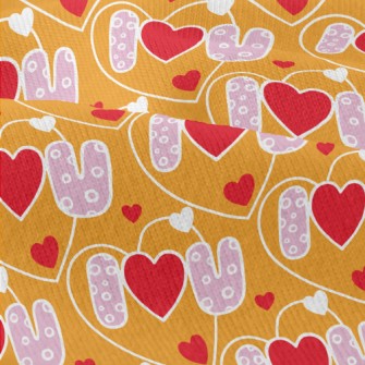 I Love You Big Heart Modern Jersey