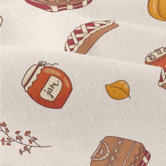 Autumn Sweater Socks Modern Jersey