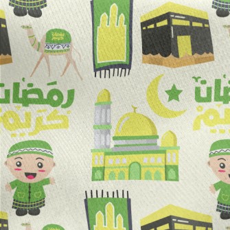 Classic Islamic Ramadan Jersey Backed Fleece