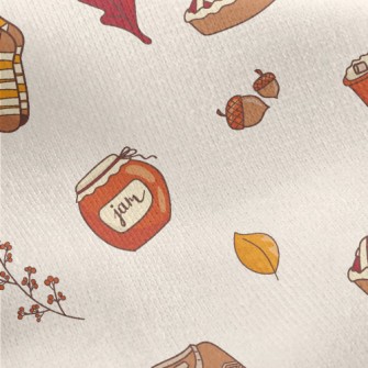 Autumn Sweater Socks Jersey Backed Fleece