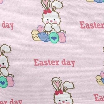 Cute Easter Bunny Pongee