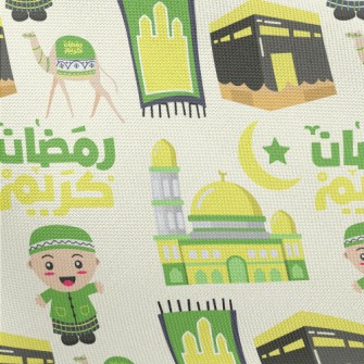 Classic Islamic Ramadan Pongee