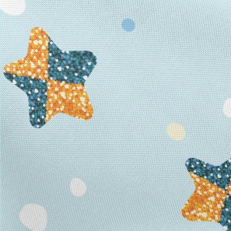 Sequined Stars Pongee