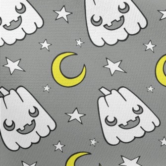 Halloween Pumpkin Moon Pongee