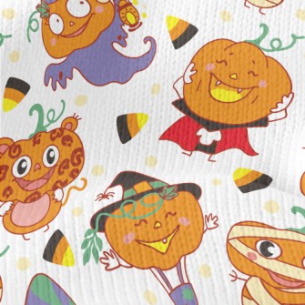 Pumpkin Man Stretch Jersey