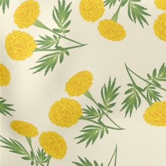 Small Cute Chrysanthemum Lightweight Cotton Poplin
