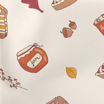 Autumn Sweater Socks Lightweight Cotton Poplin