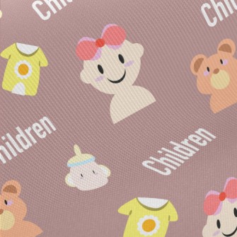 Cartoon Baby Diapers Midweight Cotton Poplin