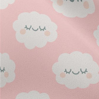 Blushing Eyes Closed Clouds Chiffon