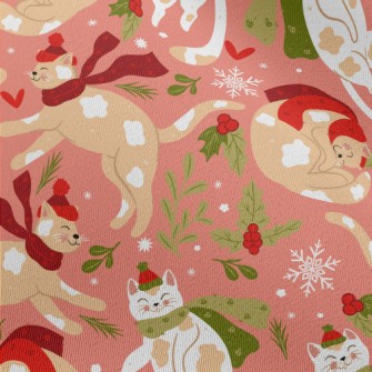 Warm Scarf Spotted Cat Chiffon