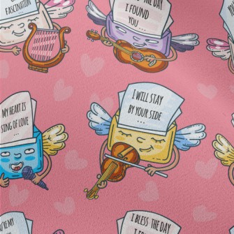 Funny Envelope Cupid Chiffon