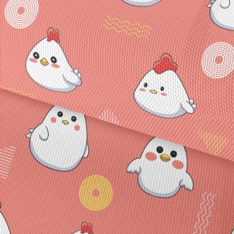 Cute Little Rooster Waterproof Oxford