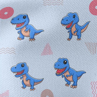 Q Version Of Tyrannosaurus Waterproof Canvas