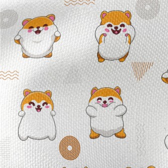 Mini Cute Hamster Waterproof Canvas