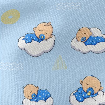 Sleeping Baby Waterproof Canvas