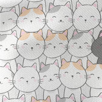 Smiling Kitten Waterproof Canvas