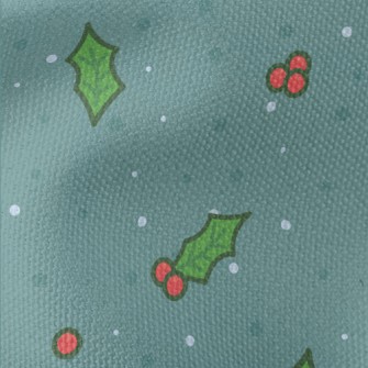 Christmas Bells Falling Leaves Waterproof Canvas