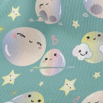 Moon Planet Starry Sky Terry
