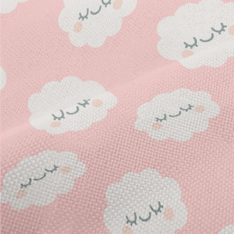 Blushing Eyes Closed Clouds Performance Linen