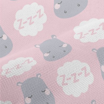 Good Night Sleeping Hippo Performance Linen