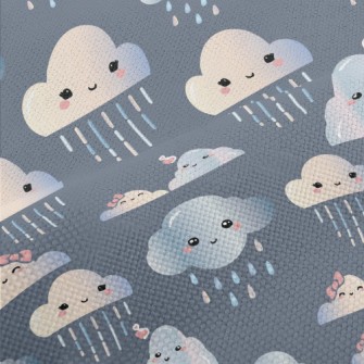 Clouds Couple Raining Performance Linen