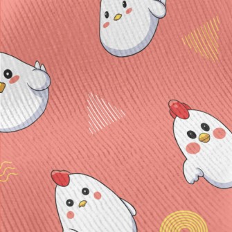 Cute Little Rooster Standard Corduroy