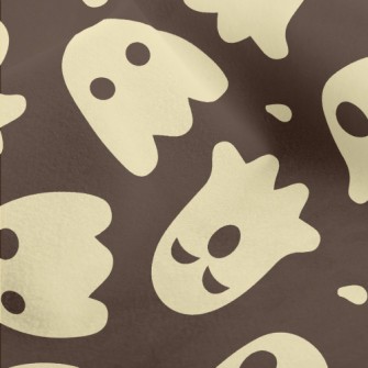 Big Eyed Ghost Micro Fleece