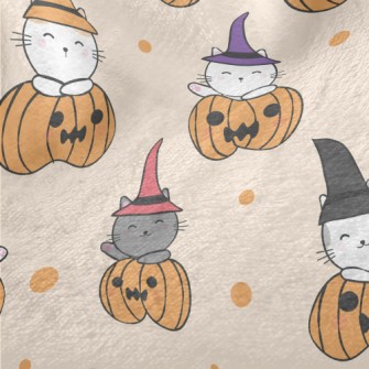 Magic Kitten Pumpkin Minky