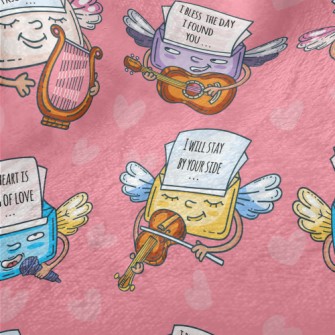 Funny Envelope Cupid Minky