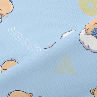 Sleeping Baby Piqué