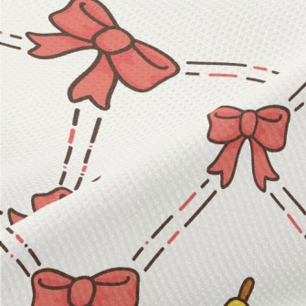 Cute Bow Bell Piqué