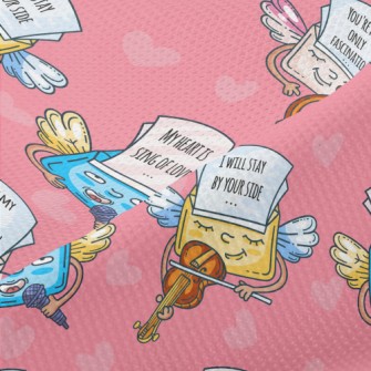 Funny Envelope Cupid Piqué