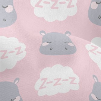 Good Night Sleeping Hippo Lightweight Performance Linen