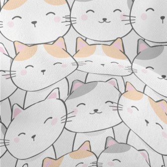 Smiling Kitten Lightweight Performance Linen