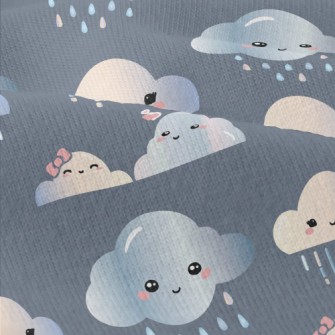 Clouds Couple Raining Modern Jersey