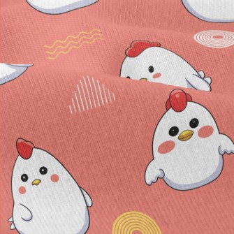 Cute Little Rooster Modern Jersey