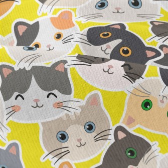 Cute Big Head Cat Modern Jersey