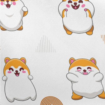 Mini Cute Hamster Pongee