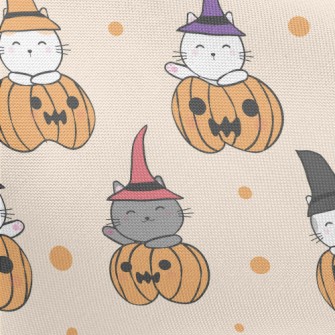 Magic Kitten Pumpkin Pongee